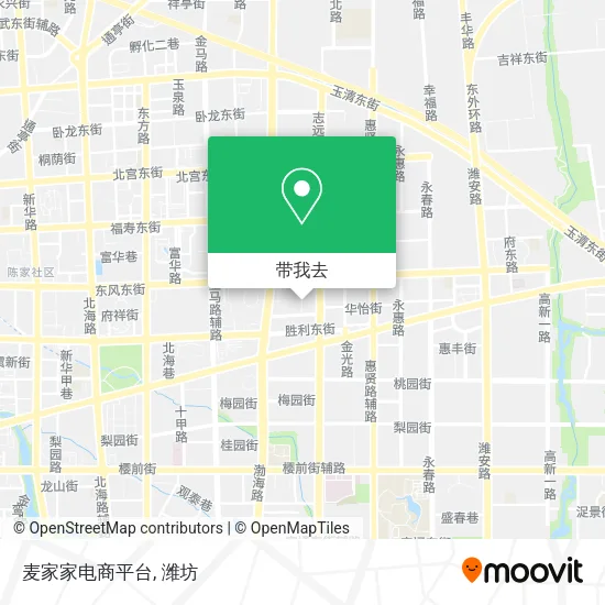 麦家家电商平台地图