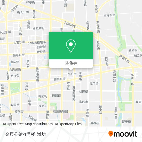 金辰公馆-1号楼地图