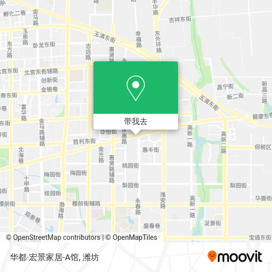 华都·宏景家居-A馆地图