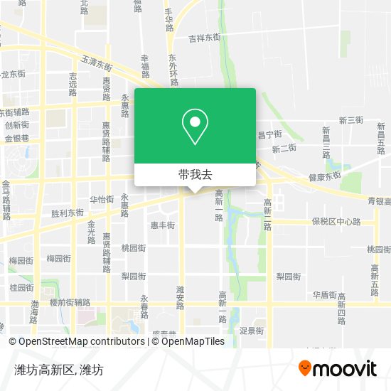 潍坊高新区地图
