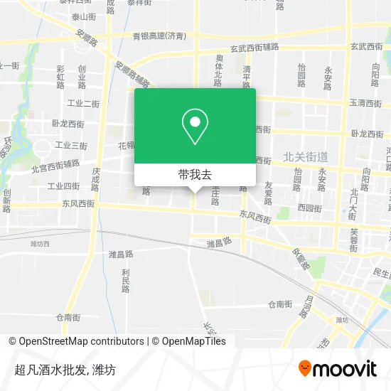 超凡酒水批发地图