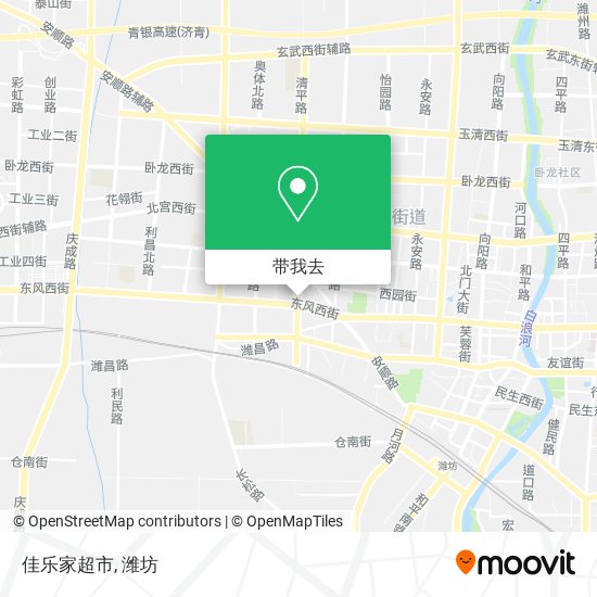 佳乐家超市地图