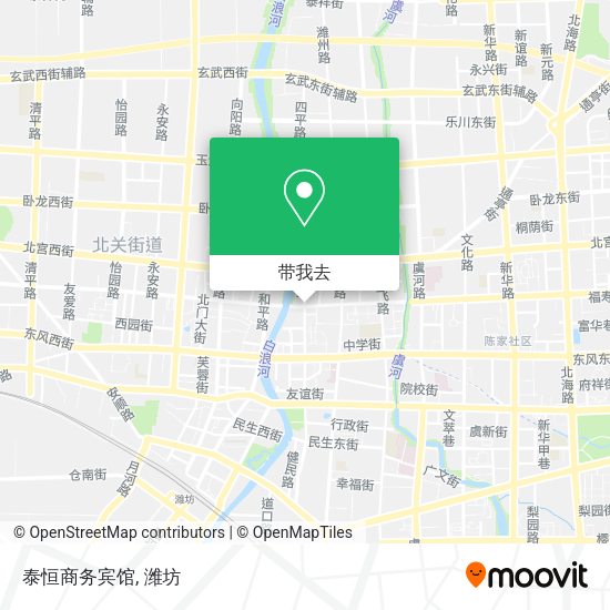泰恒商务宾馆地图