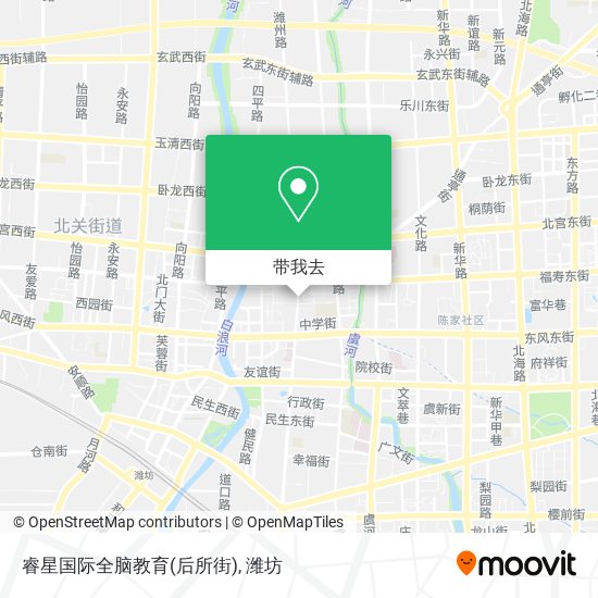睿星国际全脑教育(后所街)地图
