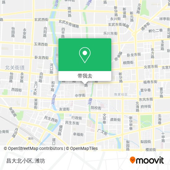 昌大北小区地图