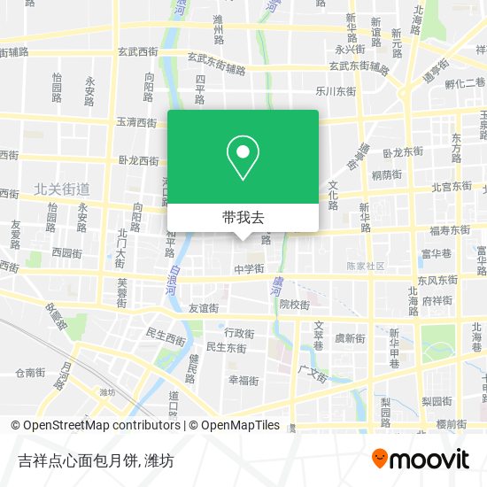 吉祥点心面包月饼地图