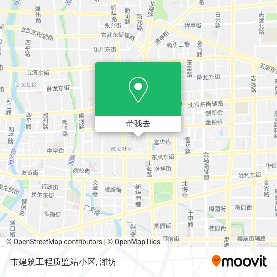 市建筑工程质监站小区地图