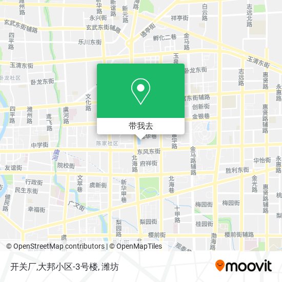 开关厂,大邦小区-3号楼地图