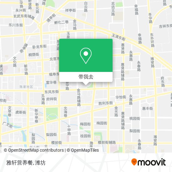 雅轩营养餐地图