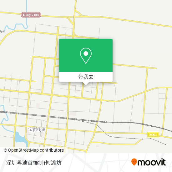 深圳粤迪首饰制作地图