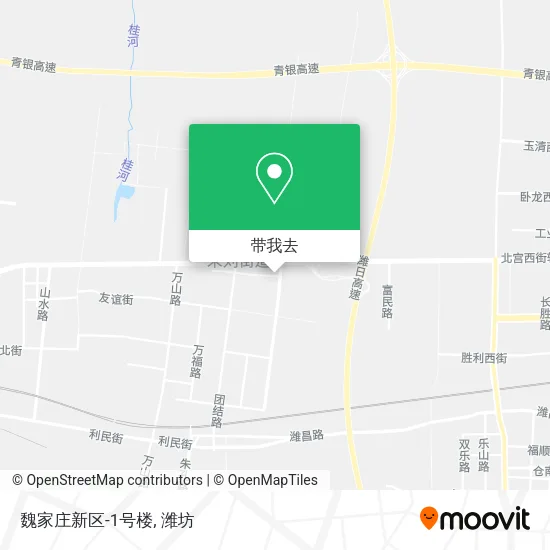 魏家庄新区-1号楼地图
