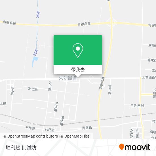 胜利超市地图