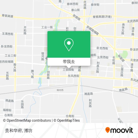 贵和华府地图