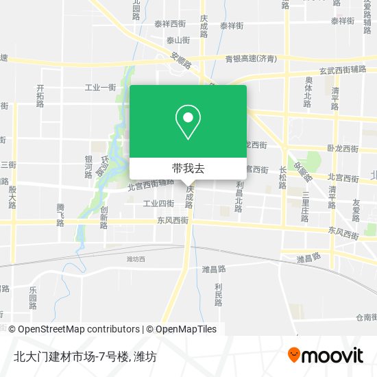 北大门建材市场-7号楼地图