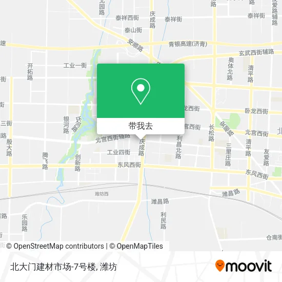 北大门建材市场-7号楼地图