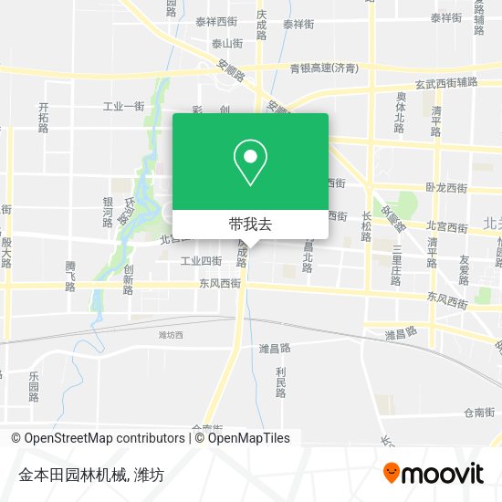 金本田园林机械地图