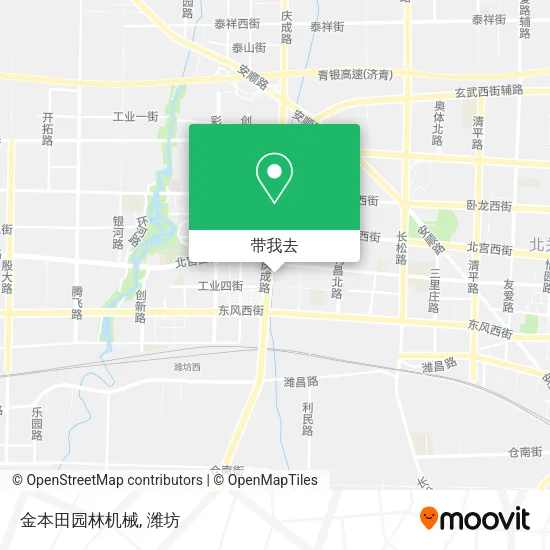 金本田园林机械地图