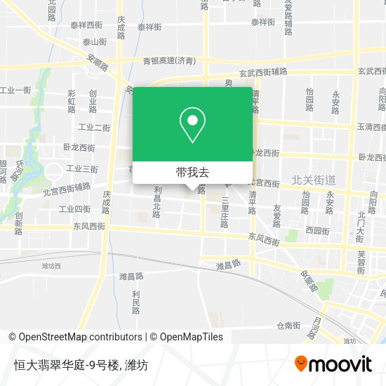 恒大翡翠华庭-9号楼地图
