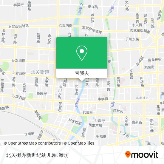 北关街办新世纪幼儿园地图