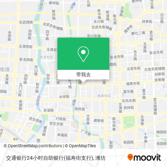 交通银行24小时自助银行(福寿街支行)地图