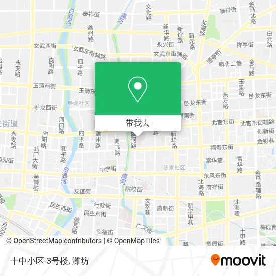 十中小区-3号楼地图