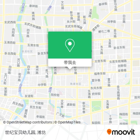 世纪宝贝幼儿园地图