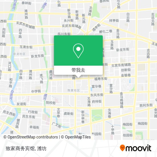 致家商务宾馆地图