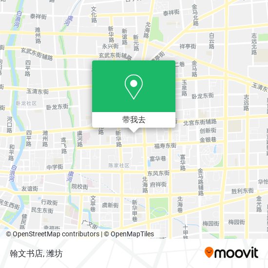 翰文书店地图