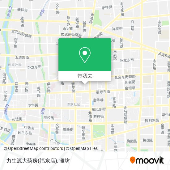 力生源大药房(福东店)地图