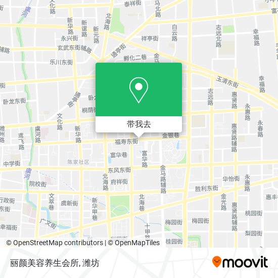 丽颜美容养生会所地图