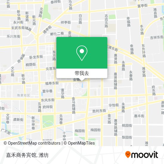 嘉禾商务宾馆地图