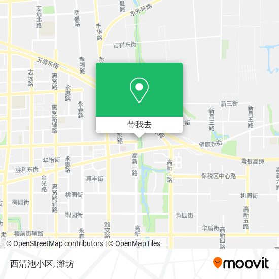 西清池小区地图
