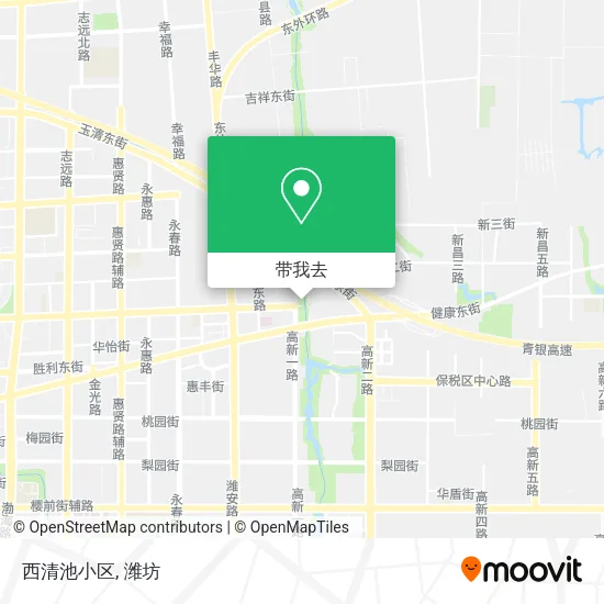 西清池小区地图