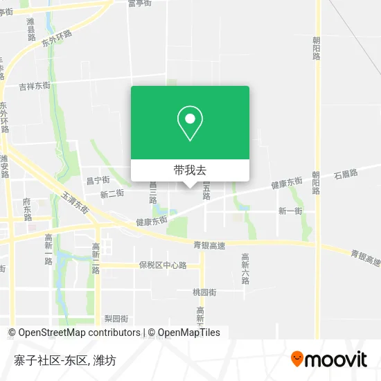 寨子社区-东区地图
