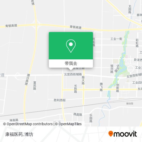 康福医药地图