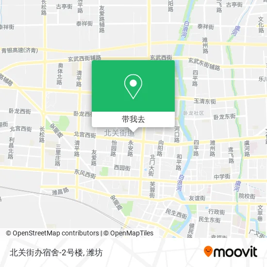 北关街办宿舍-2号楼地图