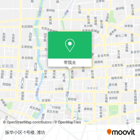 振华小区-1号楼地图