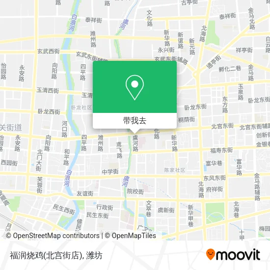 福润烧鸡(北宫街店)地图
