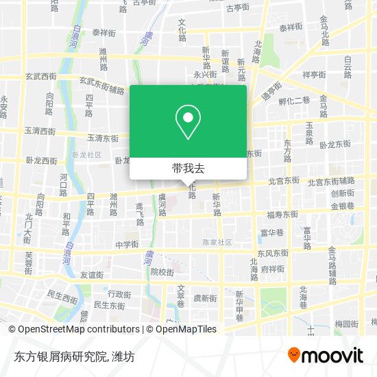 东方银屑病研究院地图