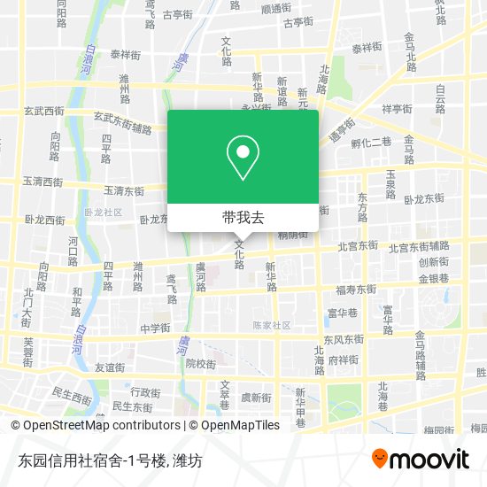 东园信用社宿舍-1号楼地图