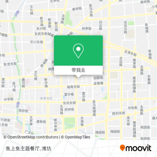 鱼上鱼主题餐厅地图
