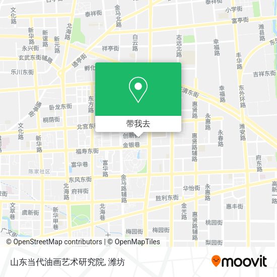 山东当代油画艺术研究院地图