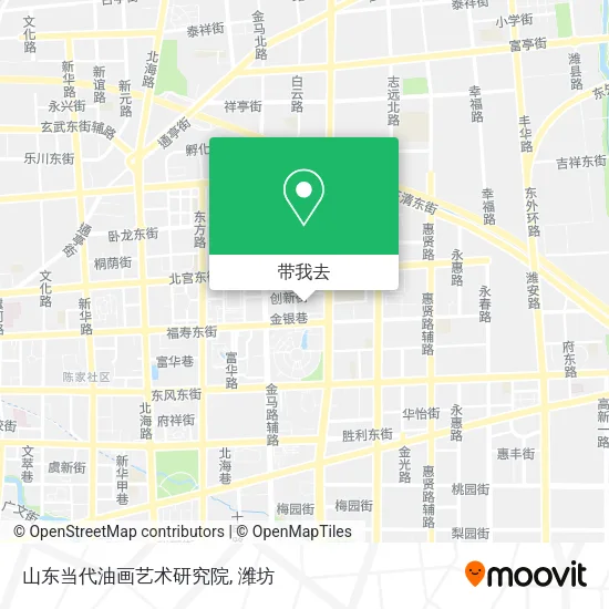 山东当代油画艺术研究院地图