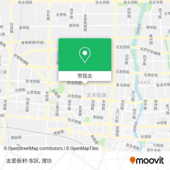 友爱新村-东区地图