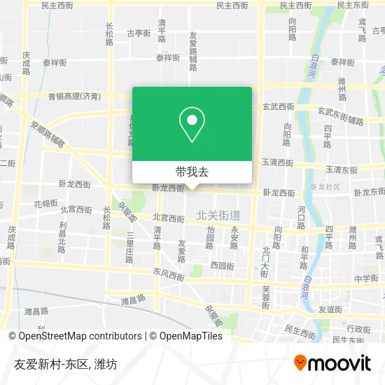 友爱新村-东区地图