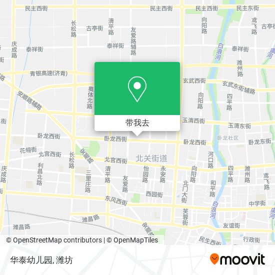 华泰幼儿园地图