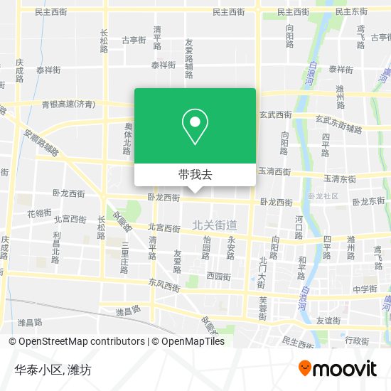 华泰小区地图