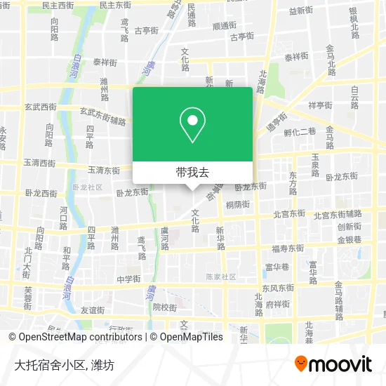 大托宿舍小区地图