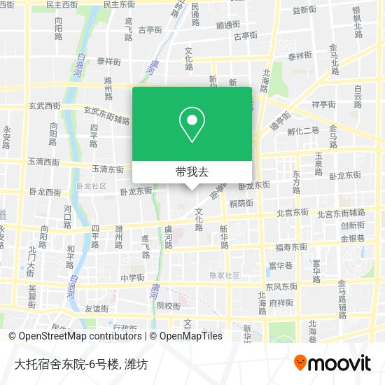 大托宿舍东院-6号楼地图