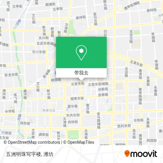 五洲明珠写字楼地图